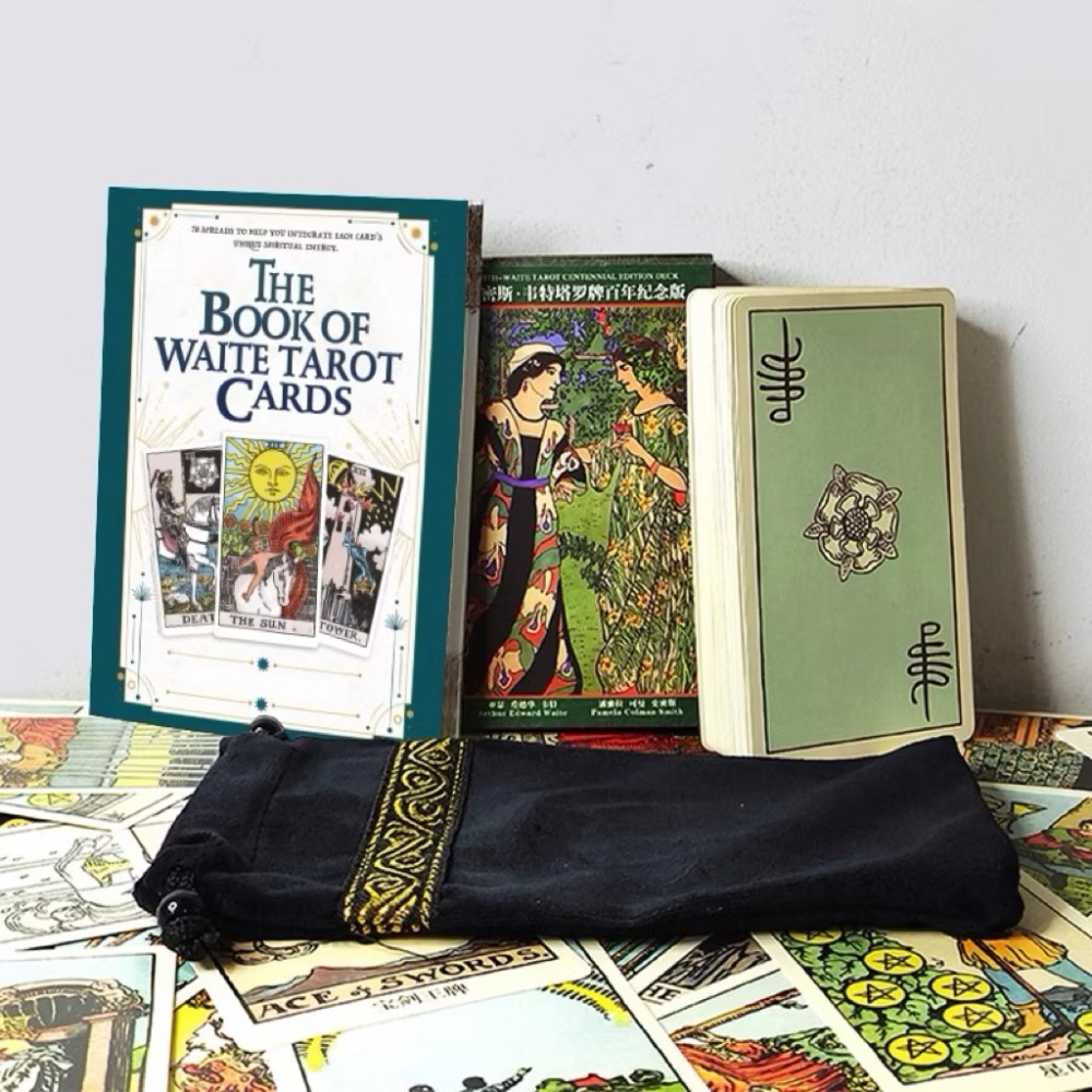 薰詩奈🔥現貨 史密斯韋特塔羅牌套裝｜初學者入門必備｜百年紀念版｜塔羅紙牌卡｜牌卡占卜牌卡｜塔羅占卜套組｜附塔羅書籍-規格圖9