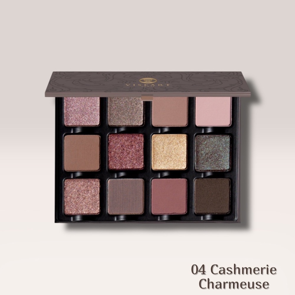 【現貨+預購】 Viseart Étendu 12色眼影盤｜大地色/乾燥玫瑰/奶茶/粉紫/焦糖棕/冷紫夜色 多款可選-規格圖3
