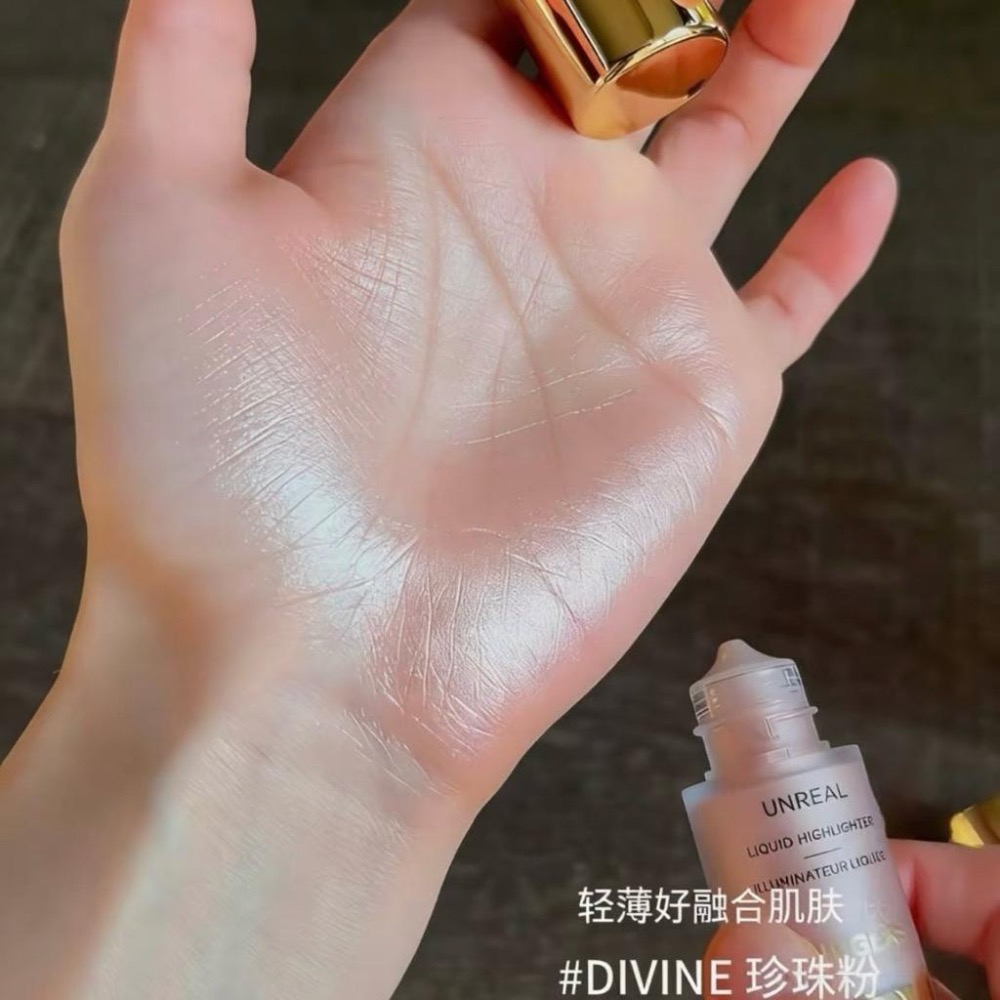 Hourglass 液態高光 打亮 打亮液 Unreal Liquid Highlighter 滴管提亮 不顯毛孔-細節圖4
