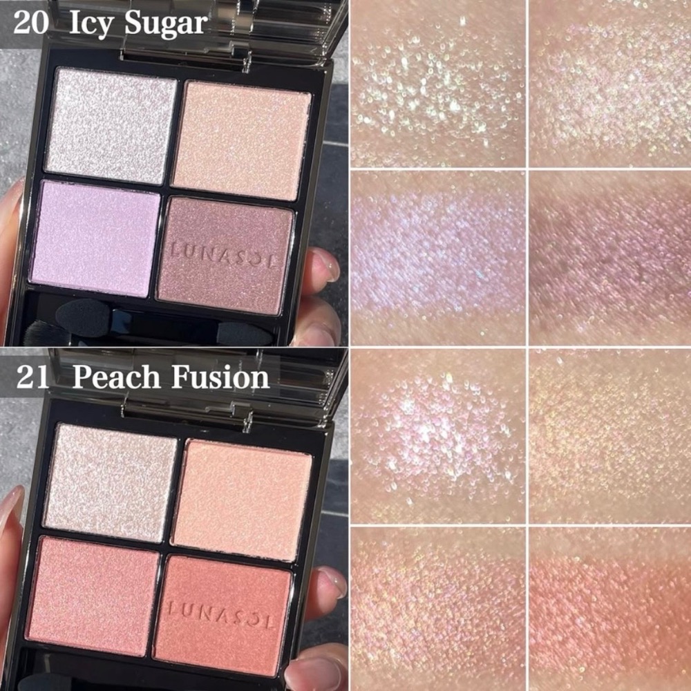 LUNASOL 眼影盤 Eye Coloration N ｜晶巧霓光眼彩盒N 四色/單色眼影  2026新色-細節圖7