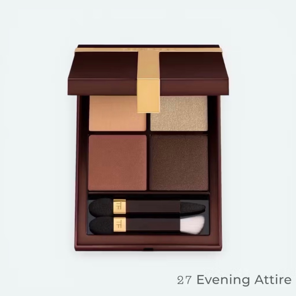 【現貨+預購】 TOM FORD 新版四格眼影盤 Poudre粉質系列 2026 Runway 20 38 30 27-規格圖8