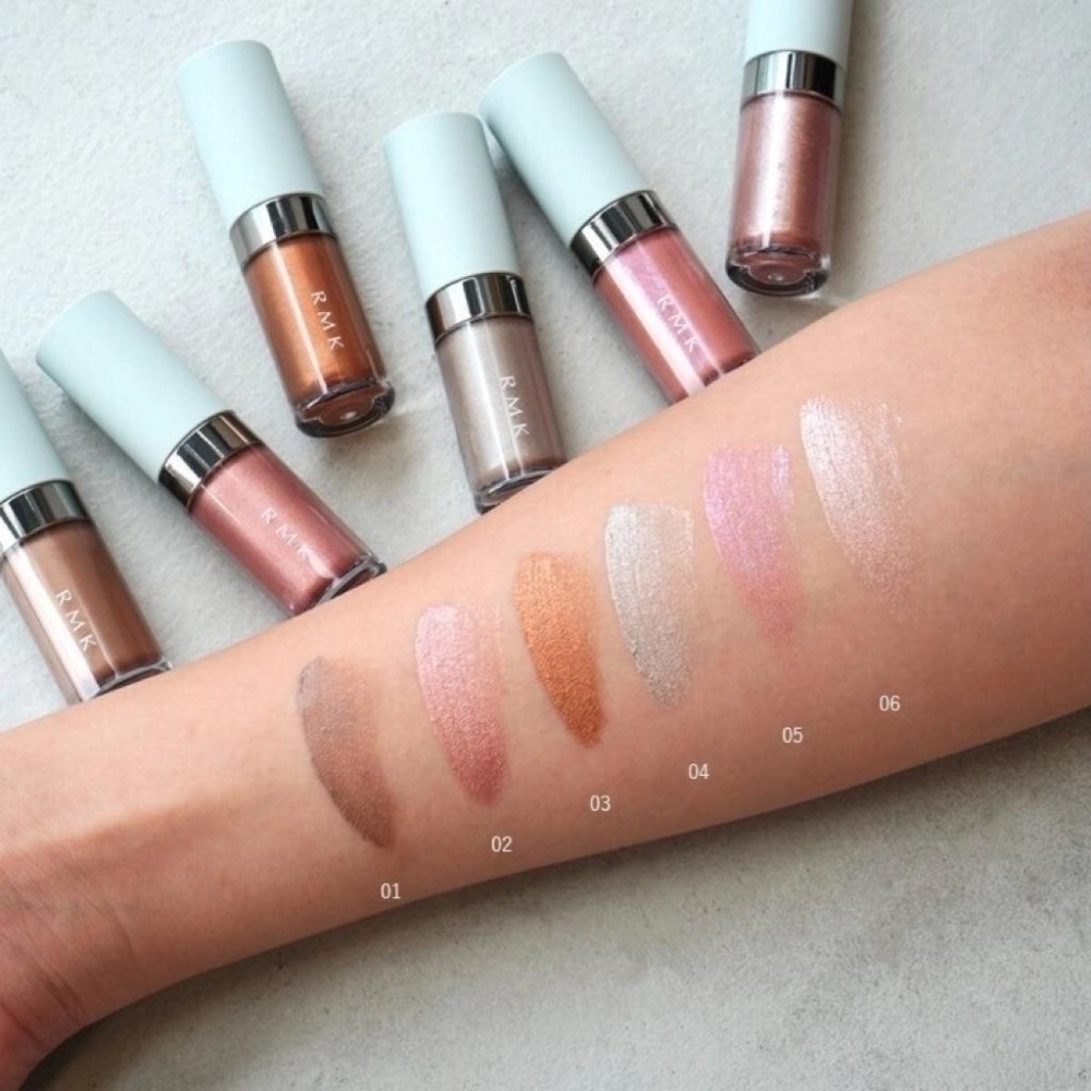 RMK 液態眼影｜Liquid Eyeshadow｜細緻珠光｜單色完成眼妝-細節圖2