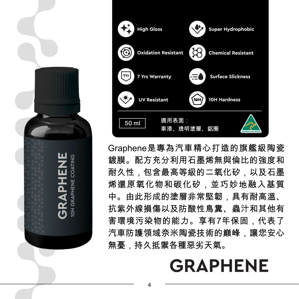 Graphene 旗艦級陶瓷鍍膜-細節圖2