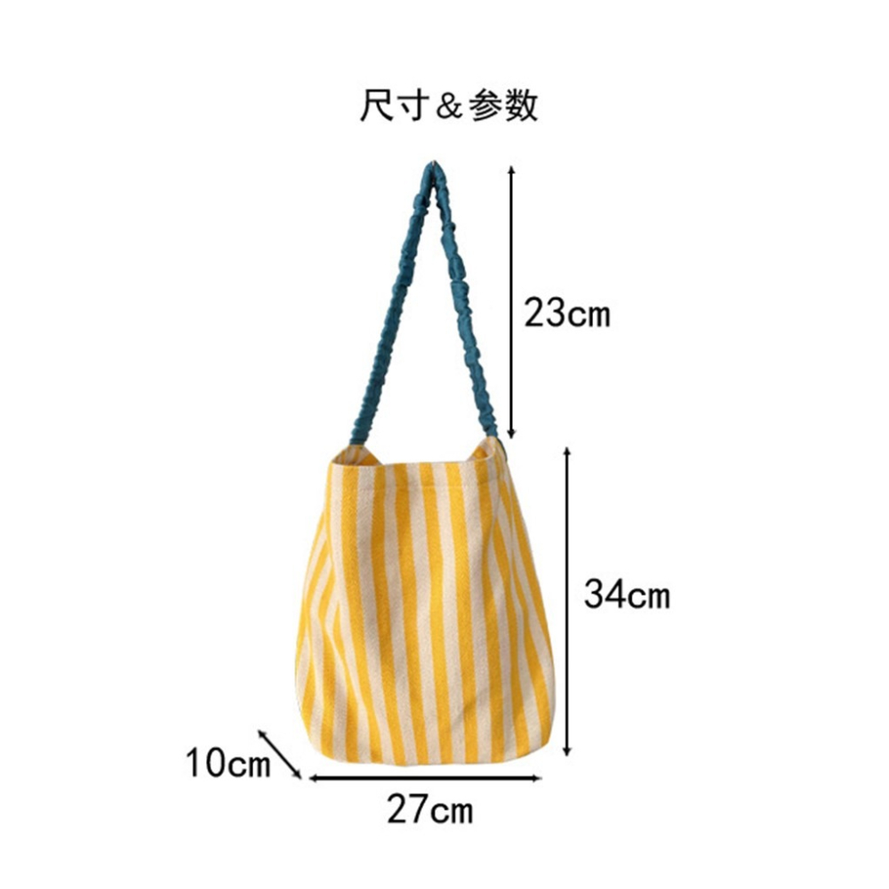 <日韓包款>復古單肩條文帆布包 百搭包/手拿包/ 帆布包/肩背包/側背包/信封包/包包/斜背包-細節圖7