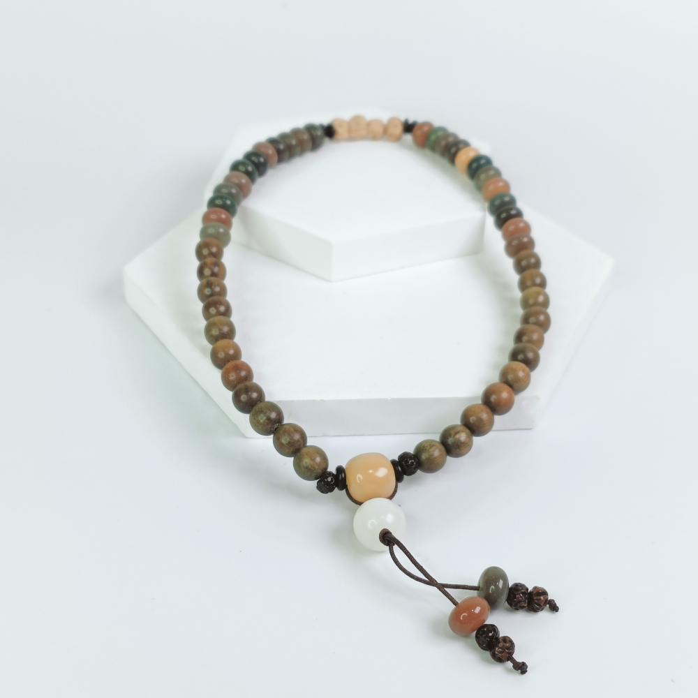 <開運手鍊> 綠檀木手鍊 菩提手鍊 情侶 知已 夥伴 吉祥 如意-細節圖5