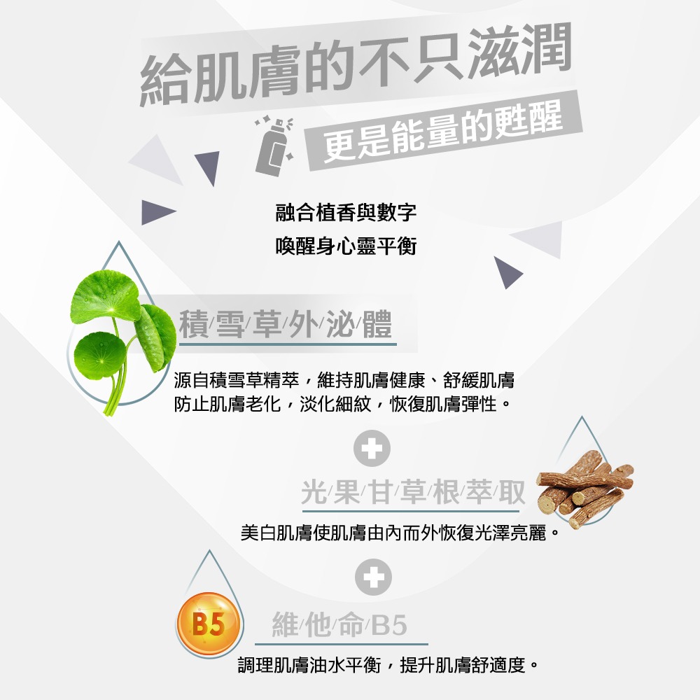 數字水泌no.9包容 數字水泌 保濕化妝水 外泌體 積雪草 化妝水 保濕化妝水 噴霧化妝水-細節圖4