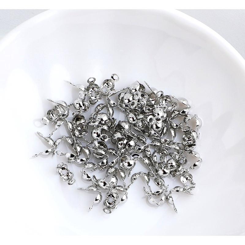 ✨星辰✨ DIY手工飾品 髮飾材料 金屬配件 雙頭包扣 包頭扣 連接扣 雙吊包扣 側包扣 螞蟻扣【MA066】-細節圖3