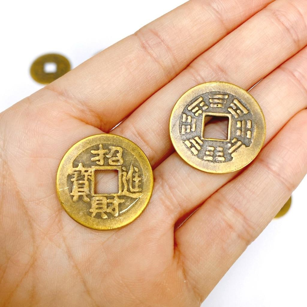 星辰 五帝錢 六帝錢 十帝錢 招財進寶 單個 純銅 古銅錢 開運吊飾 聚寶盆開運 保平安 招財【LU007】 - 星辰CrystaL-水晶礦石 ...