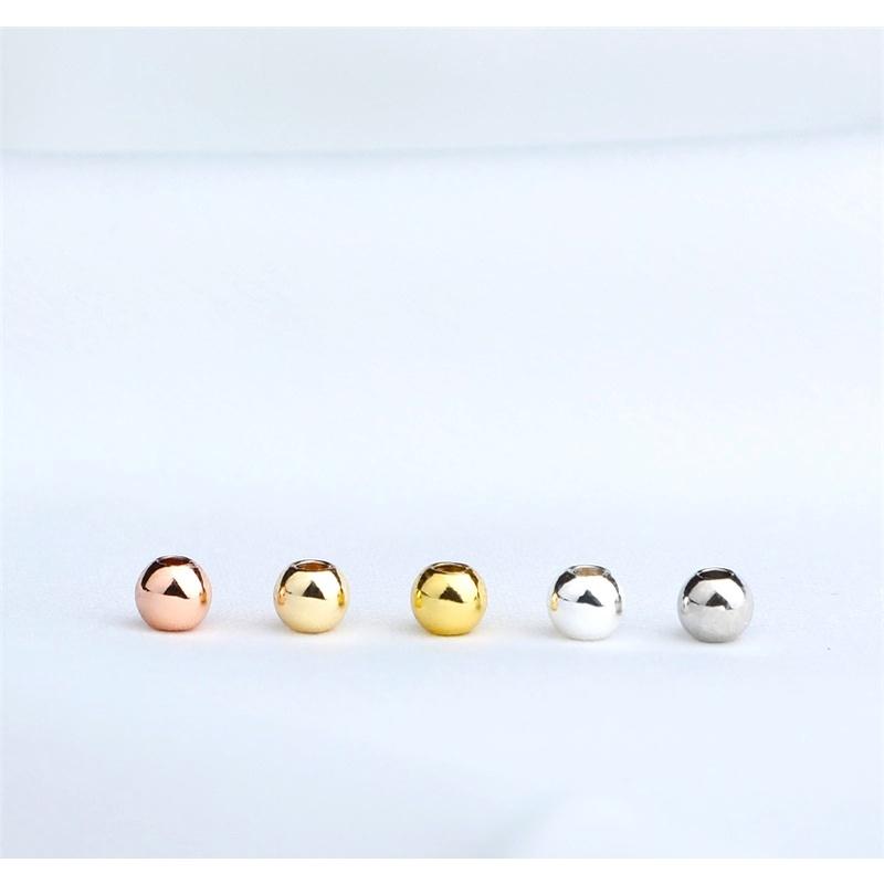 ✨星辰✨ 隔珠 圓珠 定位珠 圓珠隔珠 金珠 空心圓珠 14K包金 14K包金珠 串珠材料 隔珠 散珠【MA033】-細節圖2