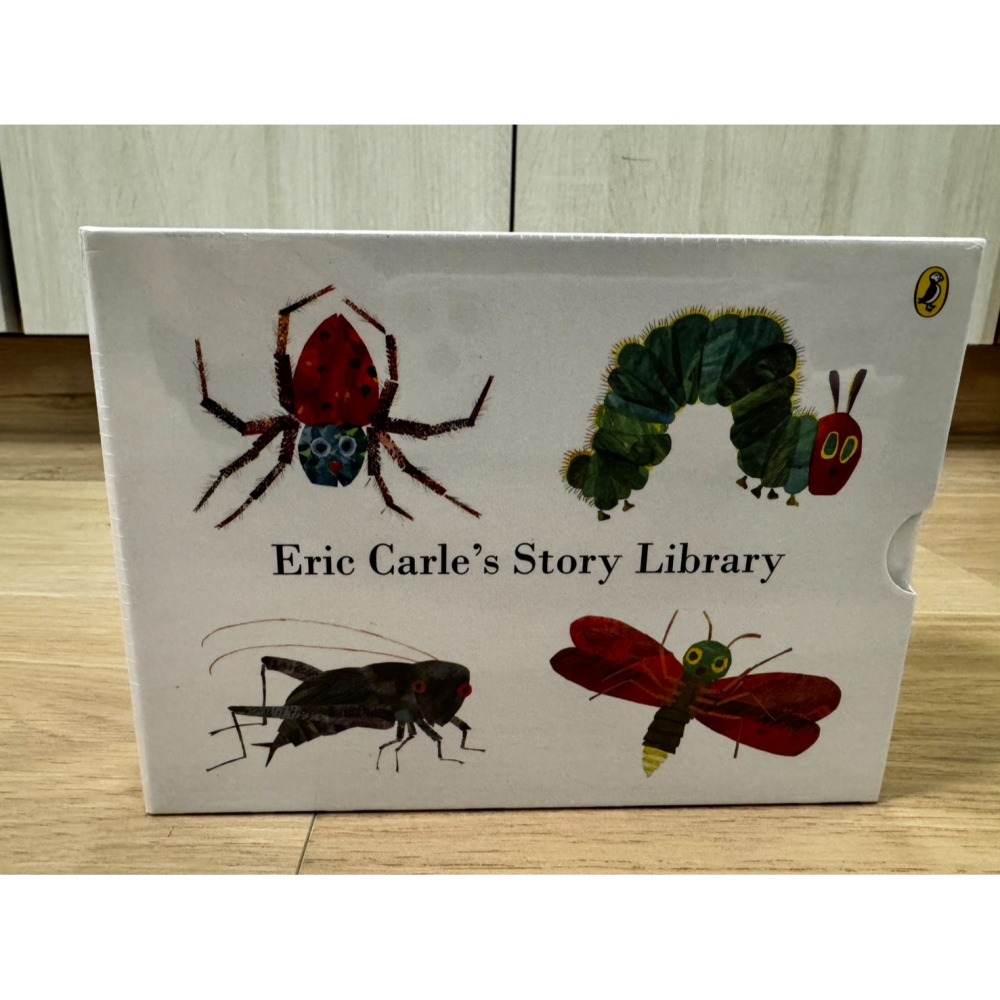 小彼恩 好餓的毛毛蟲四冊 毛毛蟲點讀 全新 Eric Carle＇s Story Library-細節圖2