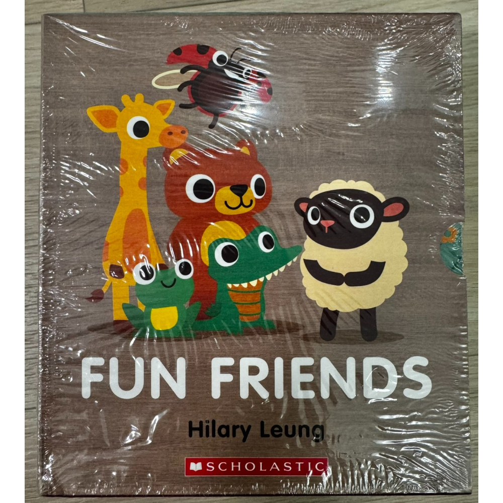 小彼恩fun friends 好朋友系列四冊 毛毛蟲點讀-細節圖2