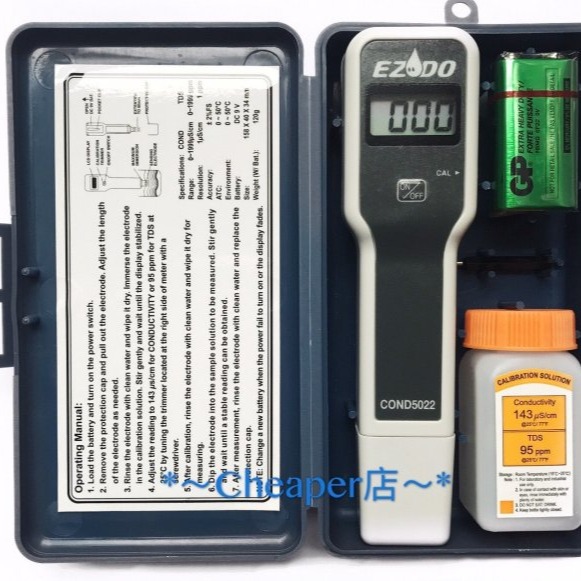 EZDO COND 5022 電導度計COND 電導度筆COND筆 測純水水質檢測 台製有現貨*~Cheaper店~*-細節圖2
