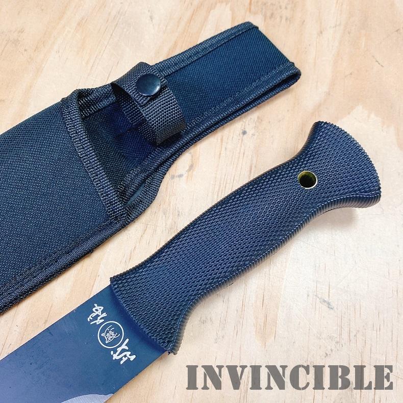 【🔥台灣24H出貨🔥】登山刀 戰狼野營刀 砍刀 露營刀 野營刀 開山刀 直刀 大刀 柴刀 砍柴刀 生存遊戲【CP203】-細節圖8