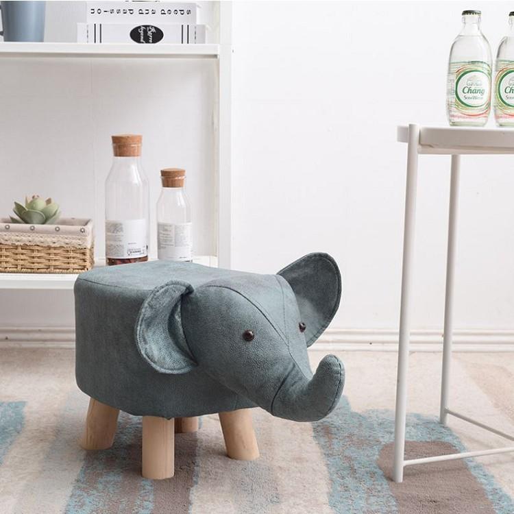 【🔥台灣24H出貨🔥】動物造型椅凳 椅子 椅凳 矮凳 大象動物凳 動物椅 墊腳凳 穿鞋椅【RS1197】-細節圖8