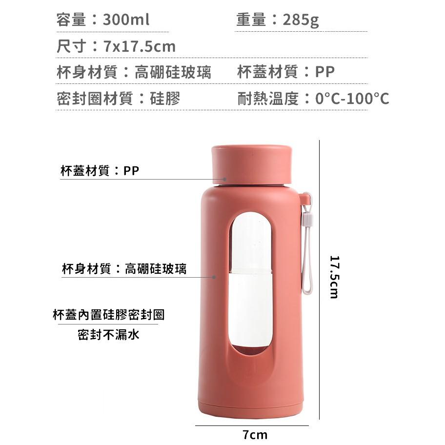 【🔥台灣24H出貨🔥】中空透明杯 手提水瓶 環保杯 咖啡杯 隨行杯 杯子 飲料杯 水壺【RS1203】-細節圖2