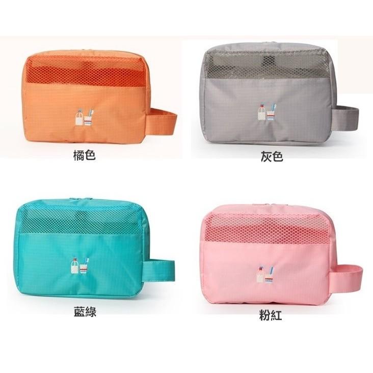 收納包 盥洗包 掛壁手提圖騰盥洗包 多功能盥洗包 洗漱包 旅行收納 化妝包【RB549】-細節圖3