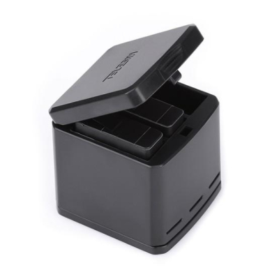 充電盒套裝組 充電盒 TELESN GoPro5/6/7 內含2顆TELESN電池 充電器 充電座 收納盒【GP009】