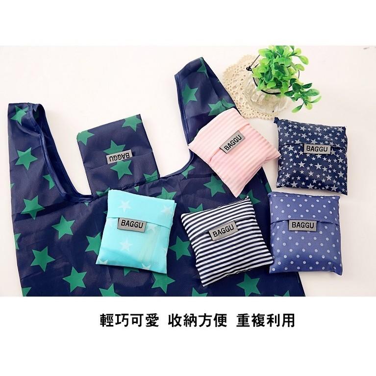 baggu環保袋 購物袋 可折疊 愛地球 環保 大容量 易收納 可背可提 方便攜帶【RB489】-細節圖6