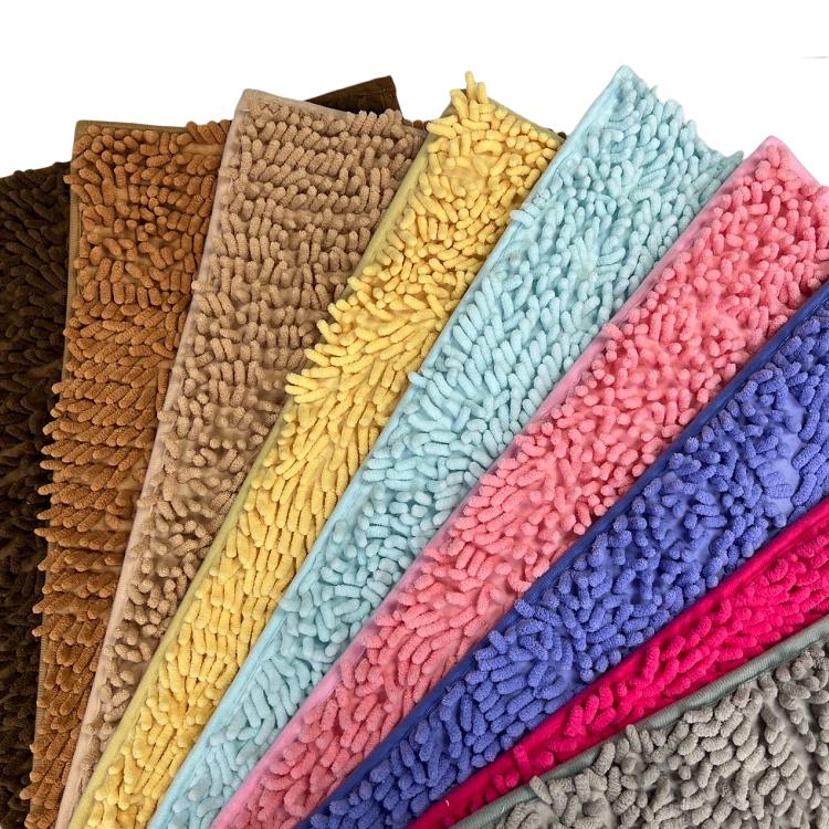 【🔥台灣24H出貨🔥】 雪尼爾地墊 珊瑚絨地墊 浴室吸水墊子 廚房門墊  腳踏墊 地毯【RS773】-細節圖3