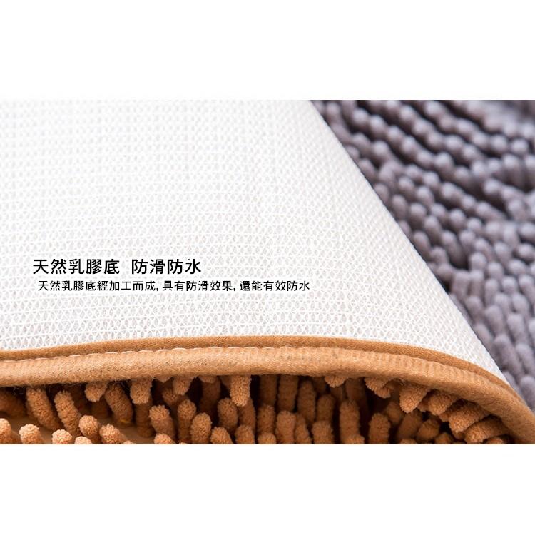 【🔥台灣24H出貨🔥】 雪尼爾地墊 珊瑚絨地墊 浴室吸水墊子 廚房門墊  腳踏墊 地毯【RS773】-細節圖6