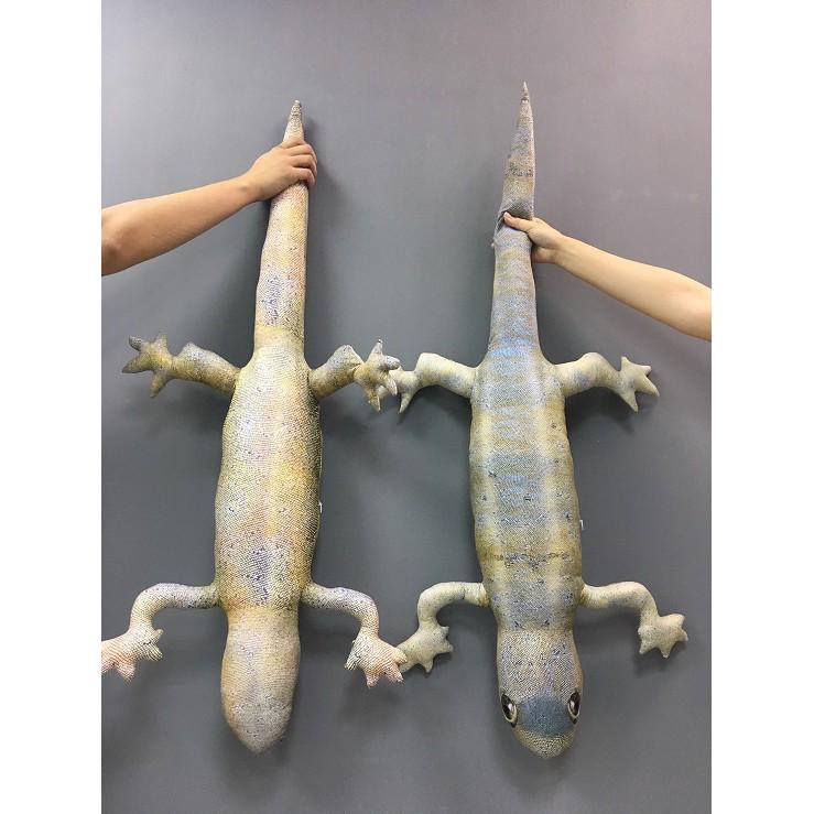 【🔥台灣24H出貨🔥】仿真壁虎 蜥蜴抱枕 蜥蜴娃娃 壁虎抱枕 聖誕節 萬聖節 禮物 交換禮物 110cm【RS675】-細節圖6