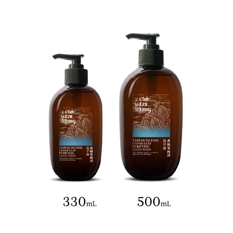 茶籽堂 肖楠葉純淨洗手露/ 330ml / 500ml-細節圖2