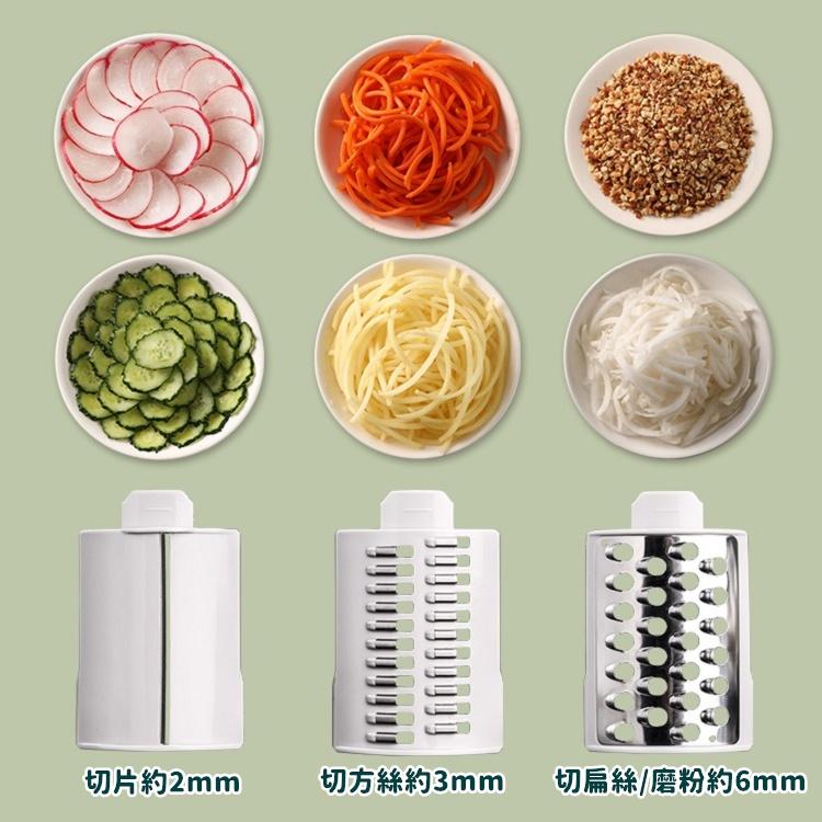 【免運24H出貨🔥】切菜神器 切菜器 切菜機 多功能切菜器 刨絲器 切片器 切絲器 切絲神器 料理機【RS1463】-細節圖6