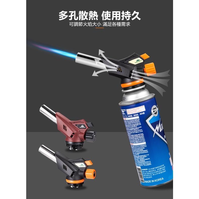 【公司貨開發票】電子點火噴槍 可倒噴噴槍 1300度 瓦斯噴燈 卡式瓦斯噴槍頭 點火槍 噴火槍 柯曼 焚火【CP175】-細節圖4