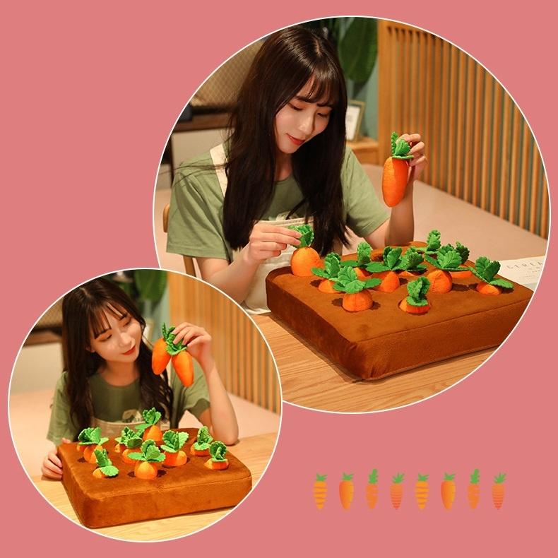 拔蘿蔔 寵物玩具 拔蘿蔔玩具 狗狗玩具 抱枕 狗狗用品 拔蘿蔔玩具寵物 益智玩具 寵物用品 狗玩具 學習【RS1316】-細節圖8