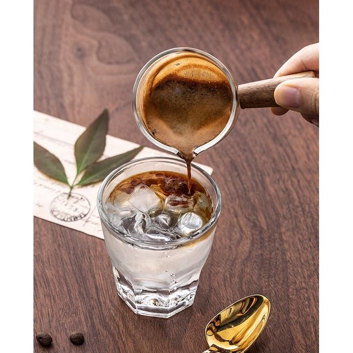 【台灣現貨】咖啡量杯 奶盅 小奶盅 濃縮杯 濃縮咖啡杯 玻璃奶盅 奶精杯 奶壺 蜂蜜杯 玻璃量杯 盅 【RS1233】-細節圖9