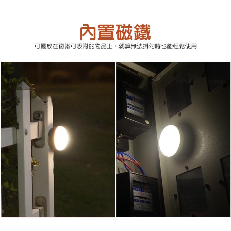 【台灣出貨】露營燈 掛勾式 LED照明燈 野營燈 戶外 磁吸 小夜燈 營地燈 1800mAh 帳篷燈【CP060】-細節圖5