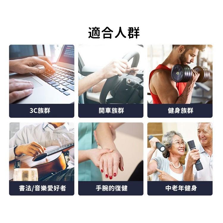 【贈送腕繩+收納袋】健身 腕力球 自啟動 炫光款 腕力器 握力球 握力器 腕力訓練 手腕球 手挽訓練【RS1238】-細節圖9