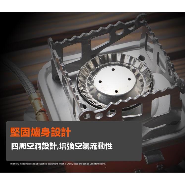 【🔥台灣現貨🔥】瓦斯爐 戶外 露營 野營 燒烤 折疊便攜卡式爐 迷你小方爐 露營用品 野炊【RS1094】-細節圖6