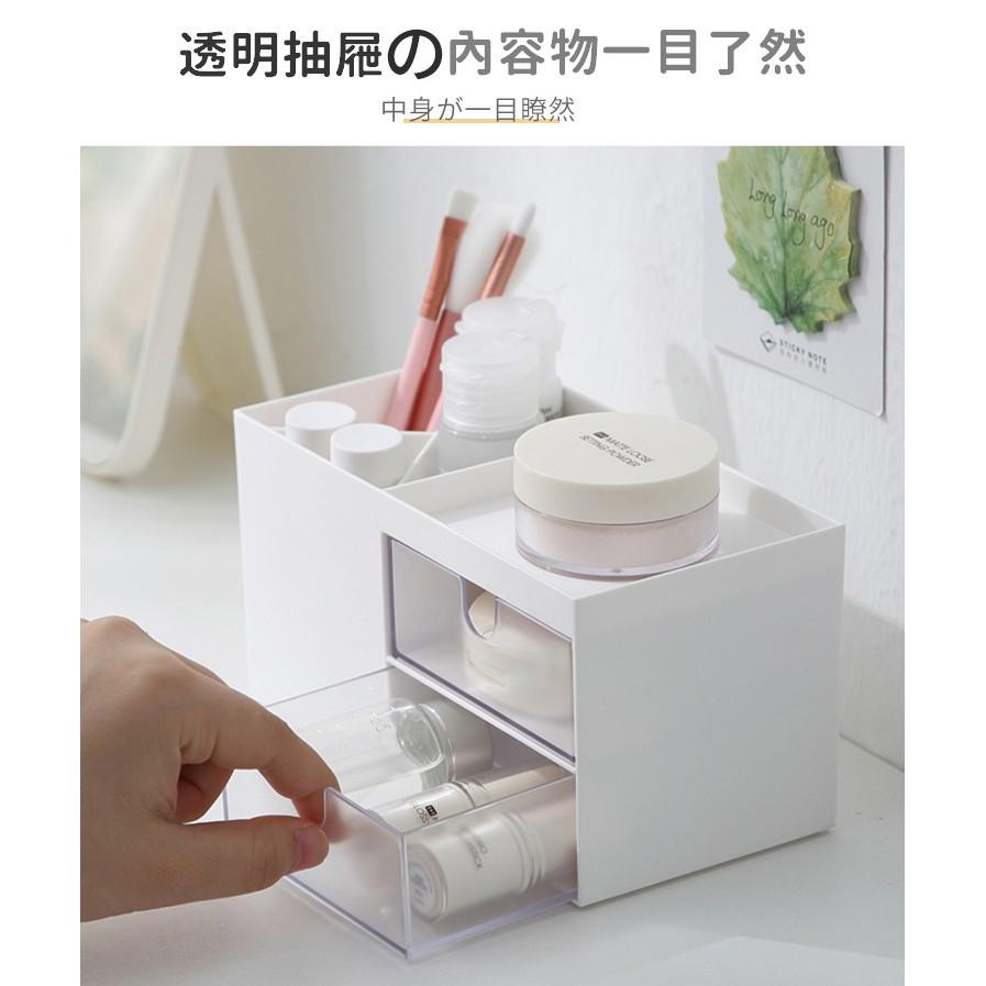 【台灣現貨】置物盒 桌面收納盒 三角筆筒收納盒 收納架 收納盒 文具用品 彩妝收納 辦公室【RS1200】-細節圖5