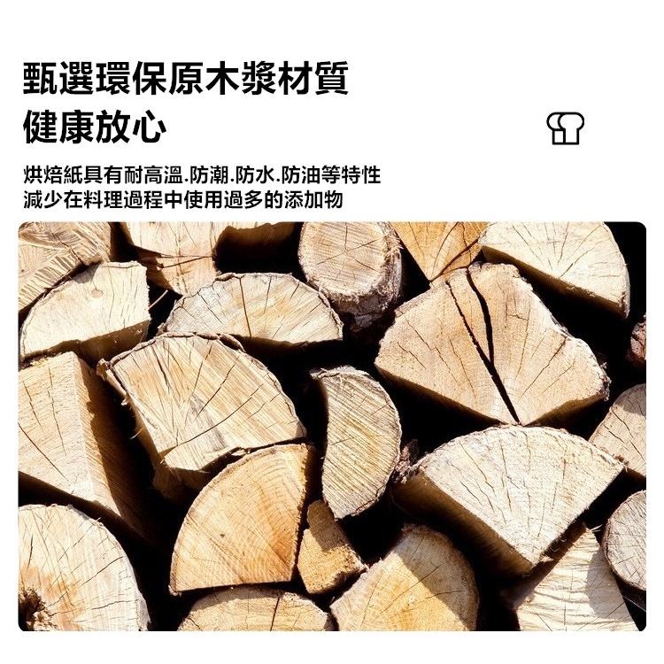 烘焙紙 氣炸鍋烘焙紙 烤盤紙 防油紙 烘培紙 氣炸烘焙紙 食品防油紙 氣炸鍋 蛋糕紙 烤箱 烤魚【RS1304】-細節圖7