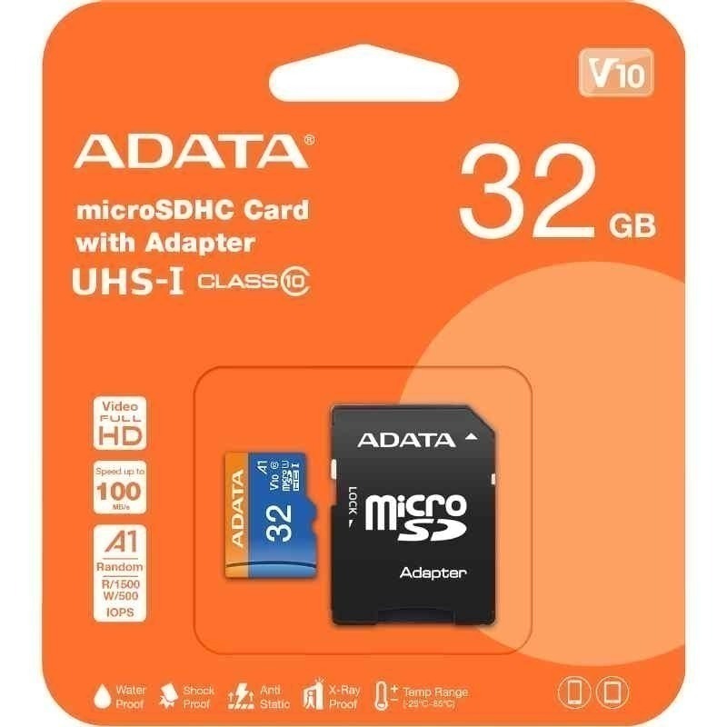 ADATA 威剛 32G 64G 128G 256G microSD 記憶卡 U1 C10 含稅公司貨-規格圖8