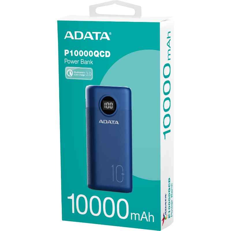 ADATA 威剛 PD 快充 QC3.0 行動電源 P10000QCD 液晶顯示 10000mAh-規格圖8