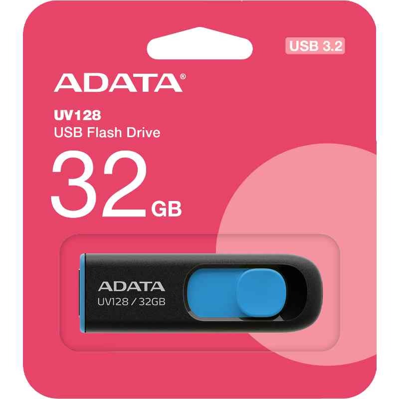 ADATA 威剛 32G 64G 128G 256G 隨身碟 UV128 伸縮碟 含稅公司貨 USB3.2-規格圖6