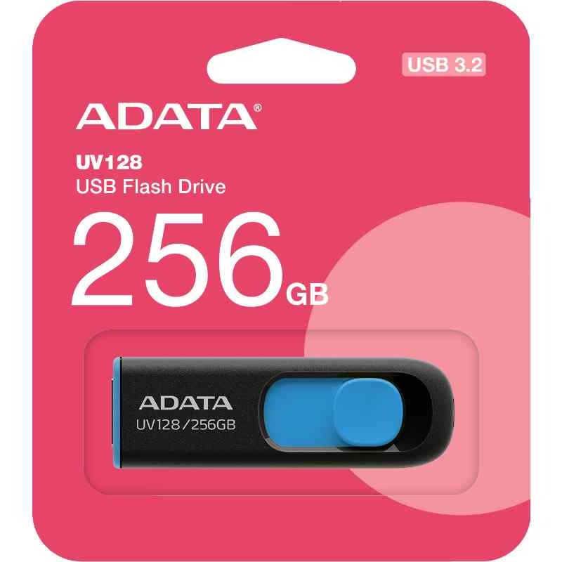 ADATA 威剛 32G 64G 128G 256G 隨身碟 UV128 伸縮碟 含稅公司貨 USB3.2-規格圖6