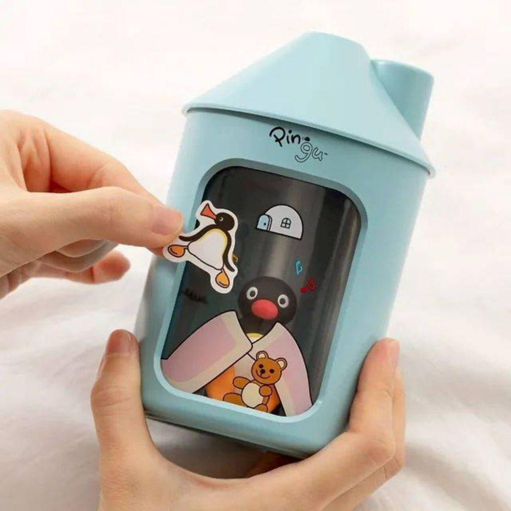 韓國連線 Pingu 企鵝小屋加濕器 450ml-細節圖2