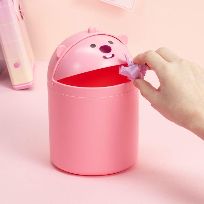 現貨 Zanmang Loopy露比 辦公室 桌上型用 垃圾桶-細節圖2