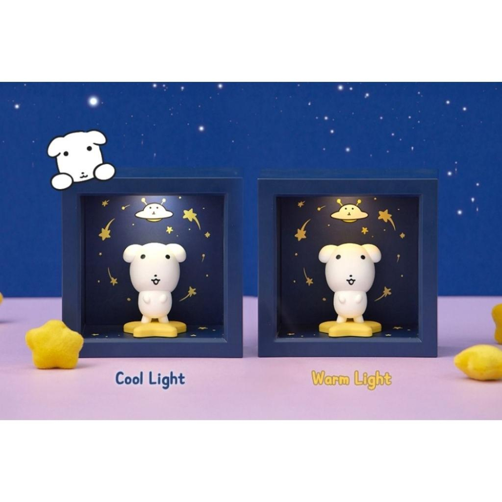 韓國連線 Ganadi dog 迦納迪犬 太空人情緒夜燈-細節圖5