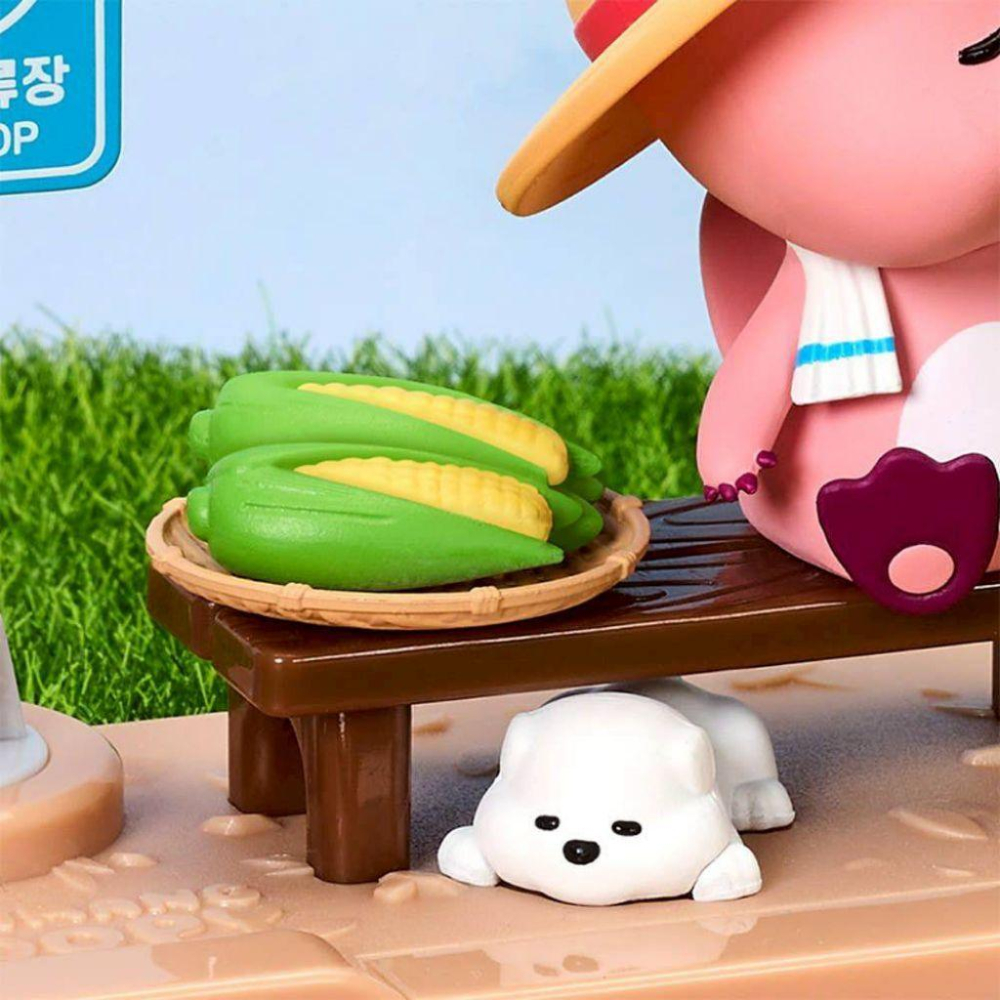 部分現貨 Zanmang Loopy 露比 鄉村裡的阿珠媽系列商品 束口袋 抱枕 吊飾 桌鏡 手機架 玩偶-細節圖6