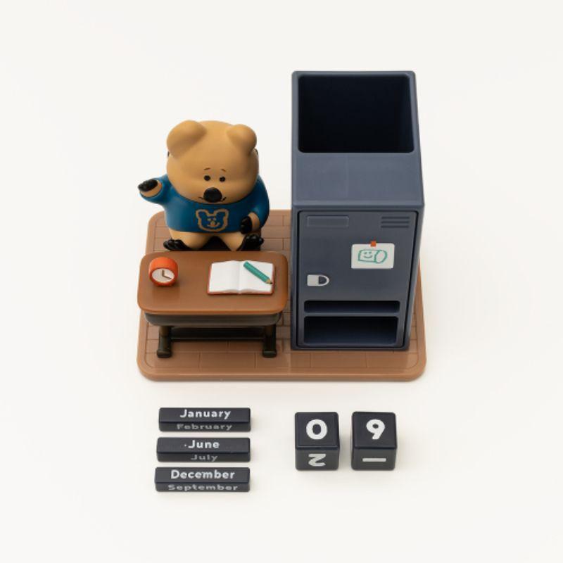 現貨  Dinotaeng Quokka 活動桌曆筆筒-細節圖3