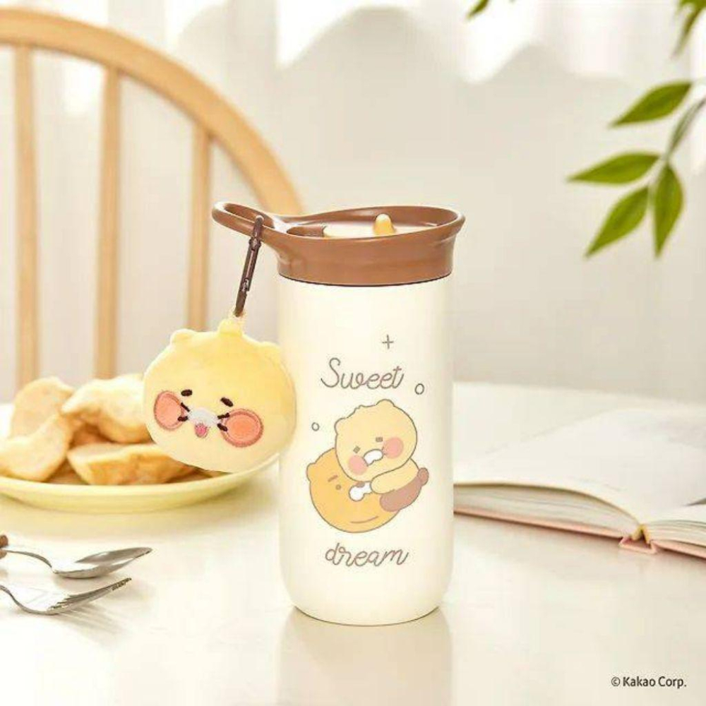 韓國連線 Kakao friends 春植不鏽鋼直飲杯+吊飾-細節圖2