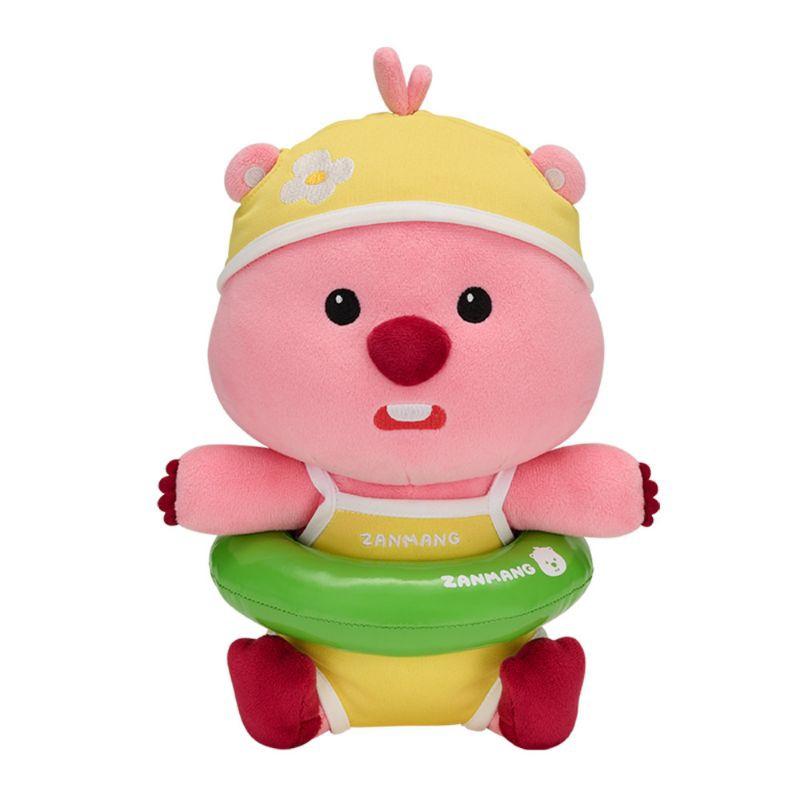 現貨  Zanmang Loopy 露比 汗蒸幕 游泳圈 造型玩偶 25cm-細節圖3