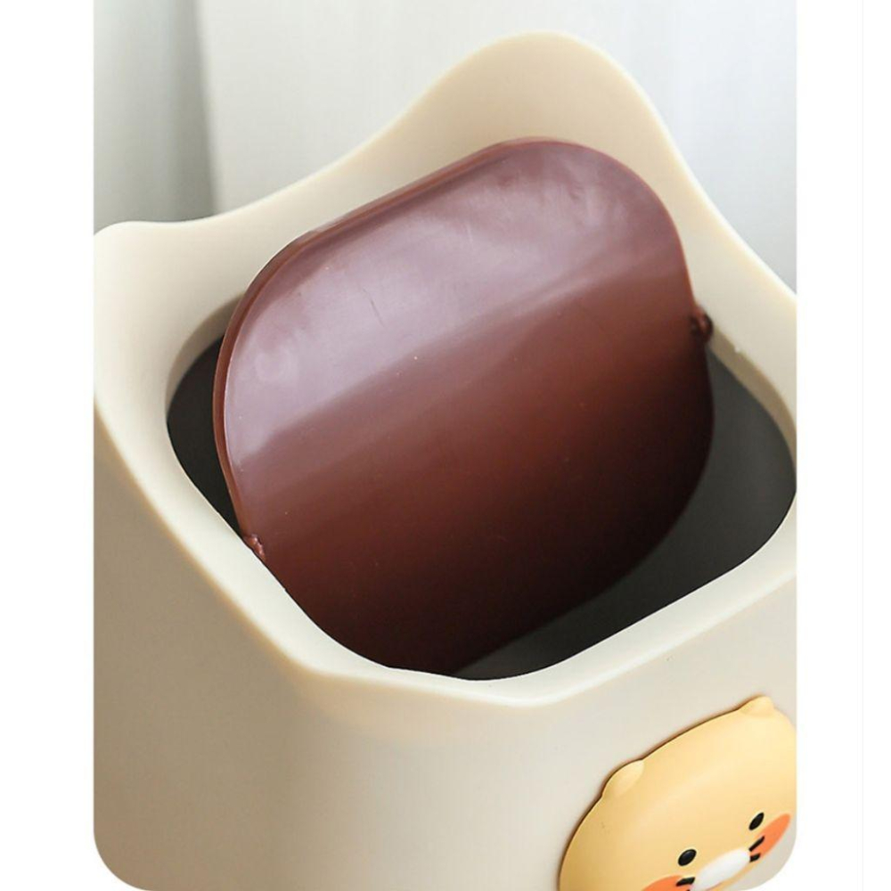 韓國連線 Kakao friends x Lilfant 春植3D旋轉蓋垃圾桶-細節圖2
