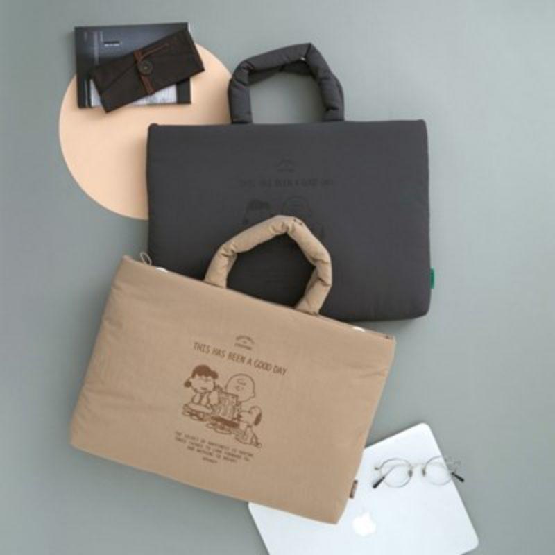 部分現貨Peanuts 史努比筆電包 三款尺寸-細節圖3