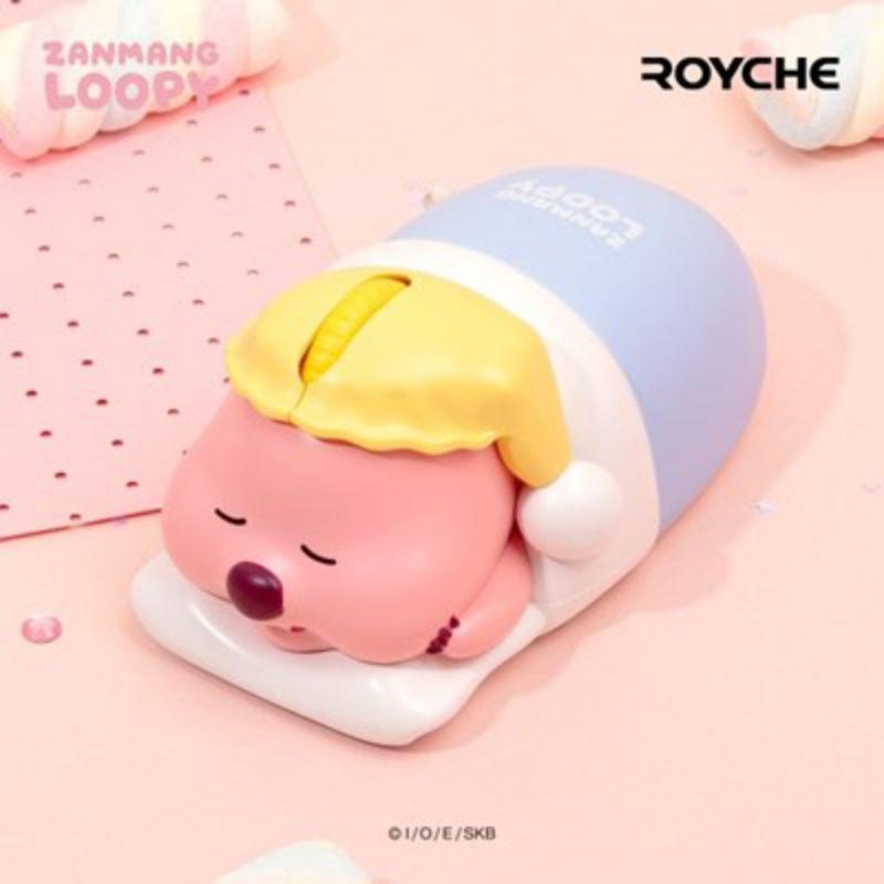 部分現貨 zanmang loopy 露比 x Royche 電腦辦公週邊商品 滑鼠墊 鍵盤 滑鼠 手腕墊 桌墊-細節圖2