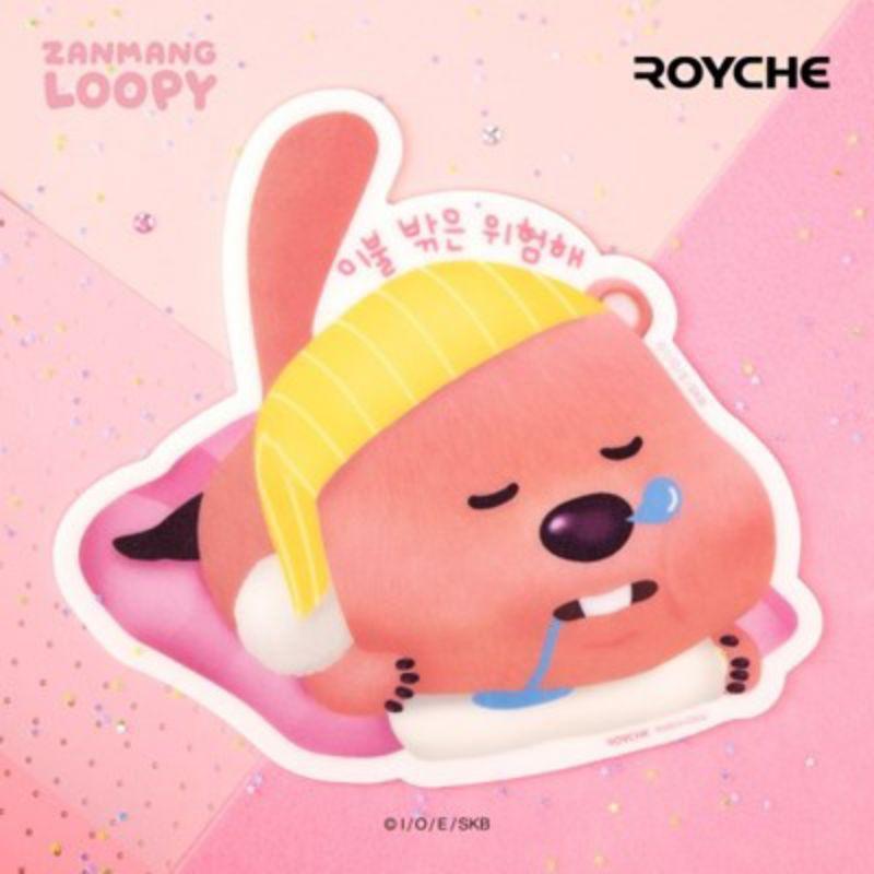 部分現貨 zanmang loopy 露比 x Royche 電腦辦公週邊商品 滑鼠墊 鍵盤 滑鼠 手腕墊 桌墊-細節圖6